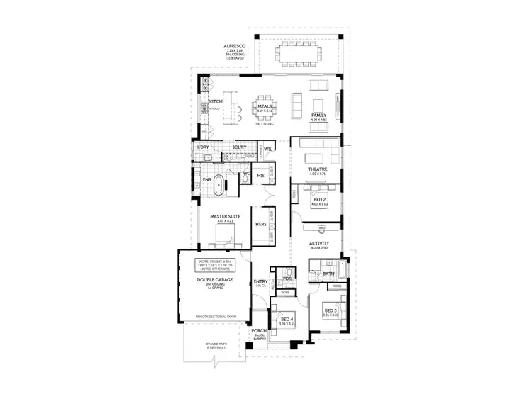 Floorplan of Homely house listing, 6 Illume Way, Bennett Springs WA 6063