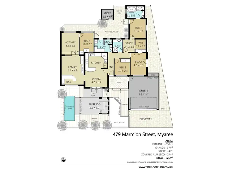 Floorplan of Homely house listing, 479 Marmion Street, Myaree WA 6154
