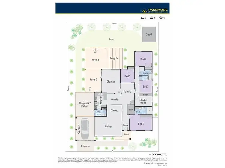 Floorplan of Homely house listing, 11 Horslay Way, Noranda WA 6062