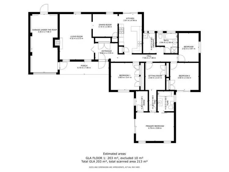 Floorplan of Homely house listing, 41 Kurrajong Place, Greenwood WA 6024