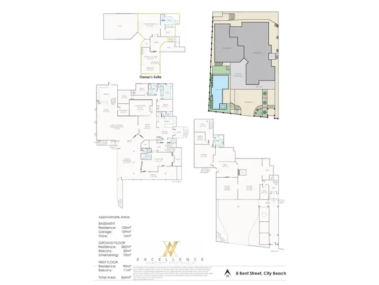 Floorplan of Homely house listing, 8 Bent Street, City Beach WA 6015
