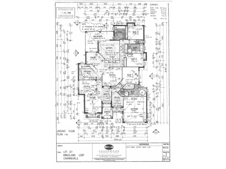 Floorplan of Homely house listing, 5 Kingsland Loop, Canning Vale WA 6155
