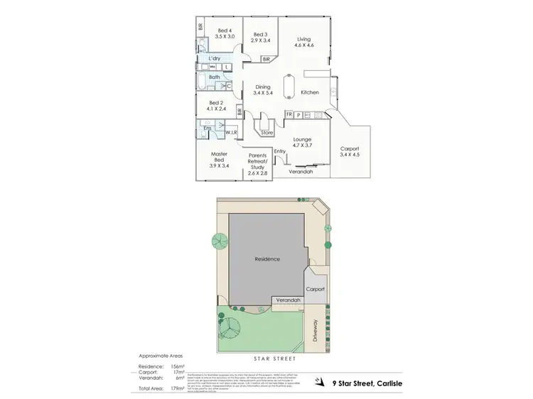 Floorplan of Homely house listing, 9 Star Street, Carlisle WA 6101