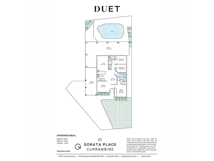 Floorplan of Homely house listing, 17B Sorata Place, Currambine WA 6028