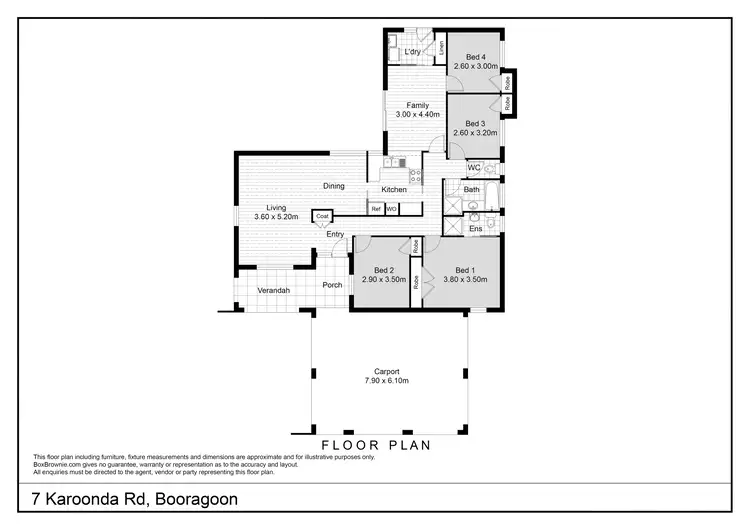Floorplan of Homely house listing, 7 Karoonda Road, Booragoon WA 6154