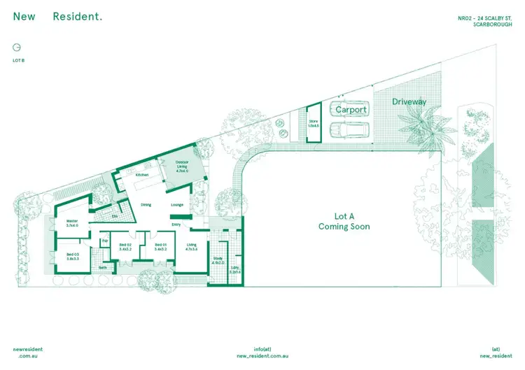 Floorplan of Homely house listing, 24B Scalby Street, Scarborough WA 6019