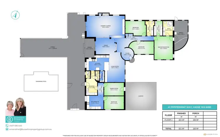 Floorplan of Homely house listing, 41 Peppermint Way, Vasse WA 6280