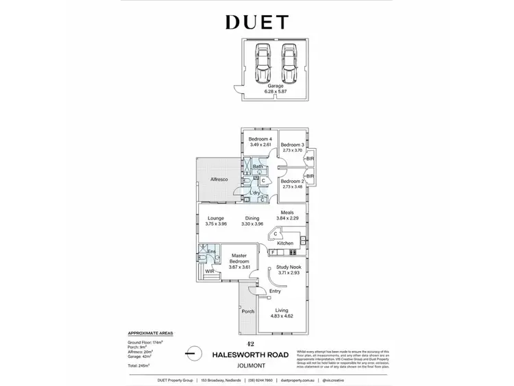 Floorplan of Homely house listing, 42 Halesworth Road, Jolimont WA 6014
