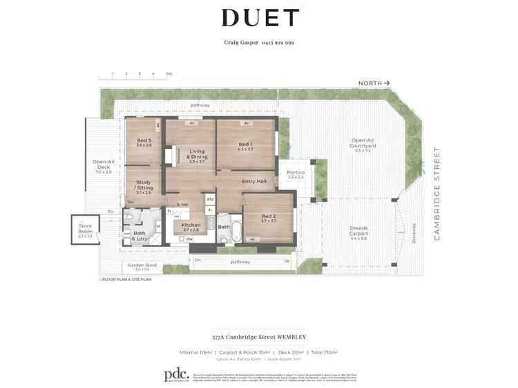 Floorplan of Homely house listing, 377A Cambridge Street, Wembley WA 6014