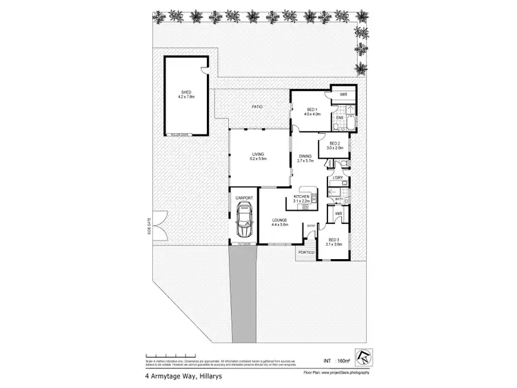 Floorplan of Homely house listing, 4 Armytage Way, Hillarys WA 6025