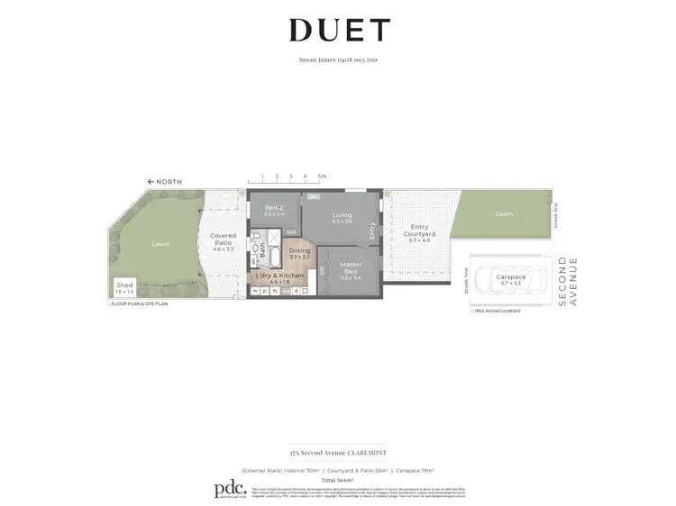Floorplan of Homely house listing, 37A Second Avenue, Claremont WA 6010