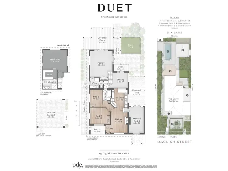Floorplan of Homely house listing, 137 Daglish Street, Wembley WA 6014