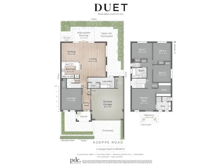 Floorplan of Homely house listing, 1A Koeppe Road, Claremont WA 6010