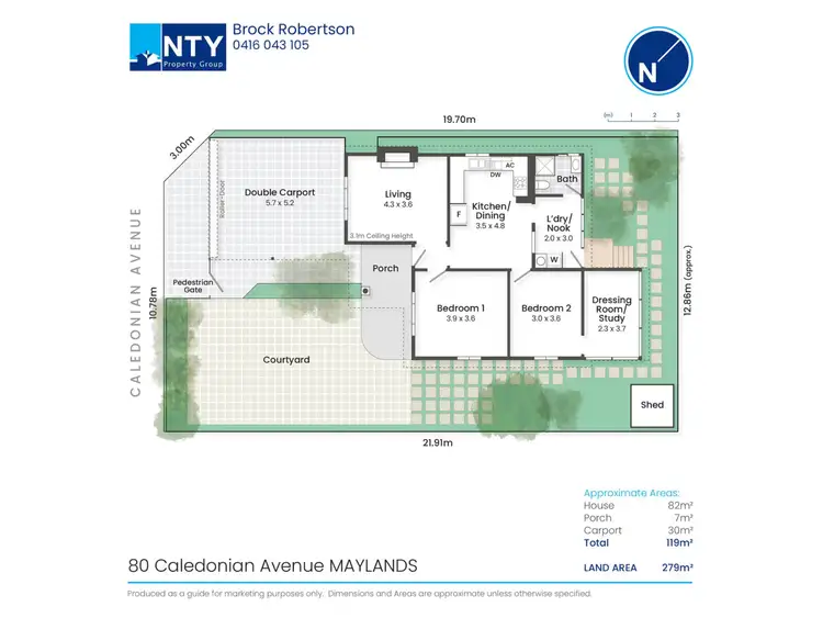 Floorplan of Homely house listing, 80 Caledonian Avenue, Maylands WA 6051