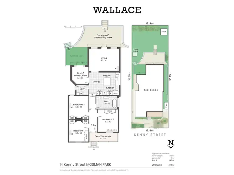 Floorplan of Homely house listing, 14 Kenny Street, Mosman Park WA 6012