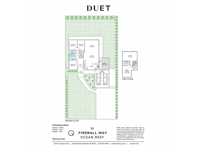 Floorplan of Homely house listing, 11 Fireball Way, Ocean Reef WA 6027