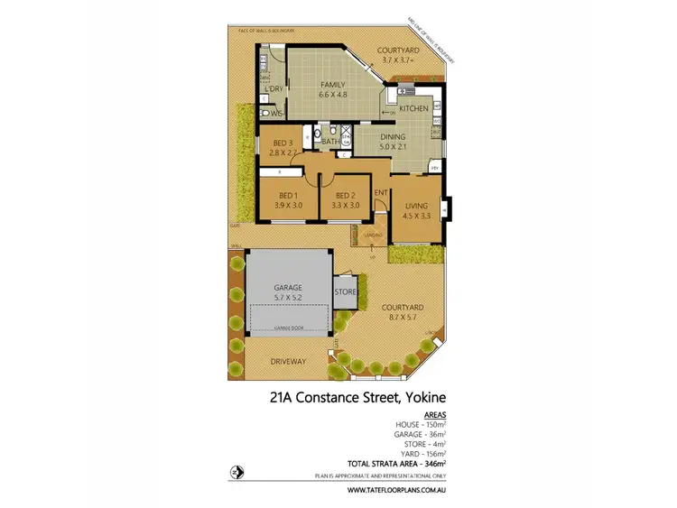 Floorplan of Homely house listing, 21A Constance Street, Yokine WA 6060