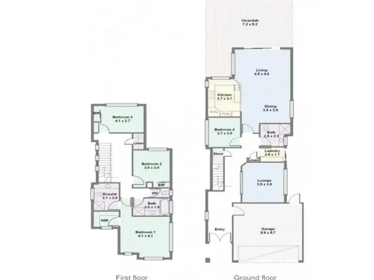 Floorplan of Homely house listing, 4B Dodd street, Wembley WA 6014