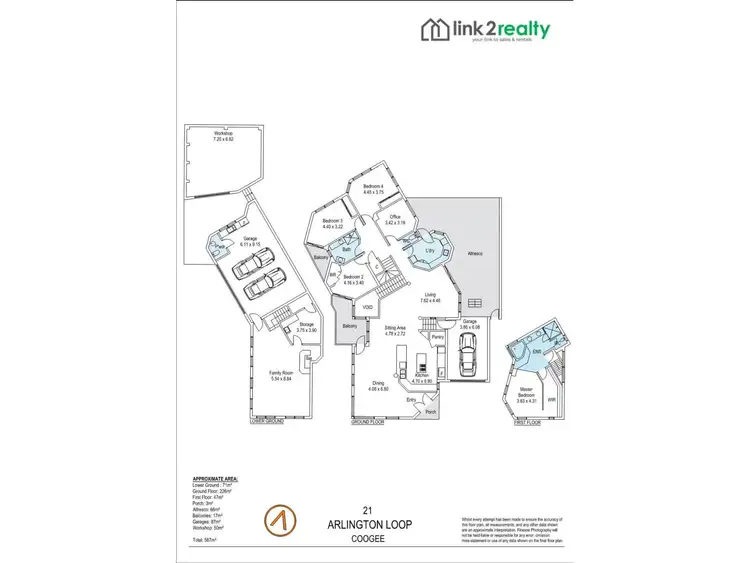 Floorplan of Homely house listing, 21 Arlington Loop, Coogee WA 6166