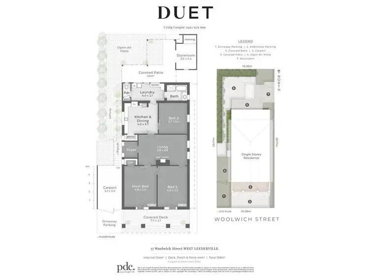Floorplan of Homely house listing, 57 Woolwich Street, West Leederville WA 6007