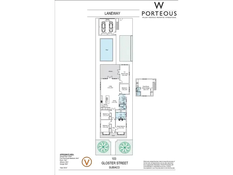 Floorplan of Homely house listing, 103 Gloster Street, Subiaco WA 6008