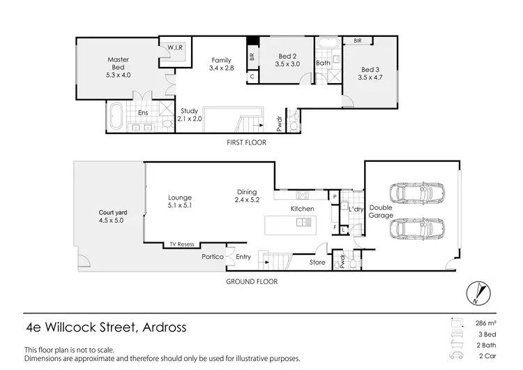 Floorplan of Homely house listing, 4E Willcock Street, Ardross WA 6153