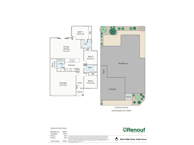 Floorplan of Homely house listing, 40/46 Gibbs Road, Aubin Grove WA 6164