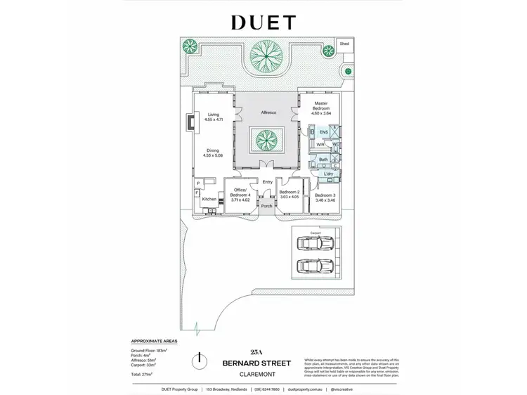 Floorplan of Homely house listing, 25A Bernard Street, Claremont WA 6010