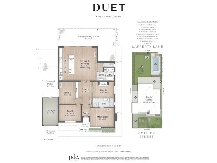 Floorplan of Homely house listing, 20 Collier Street, Wembley WA 6014