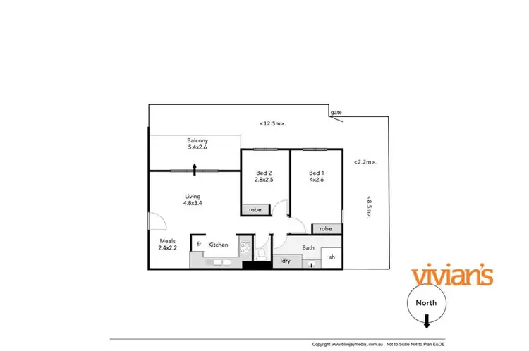 Floorplan of Homely apartment listing, 6/10 Wellington Street, Mosman Park WA 6012