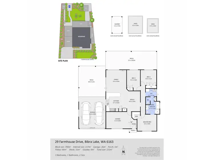 Floorplan of Homely house listing, 29 Farmhouse Drive, Bibra Lake WA 6163