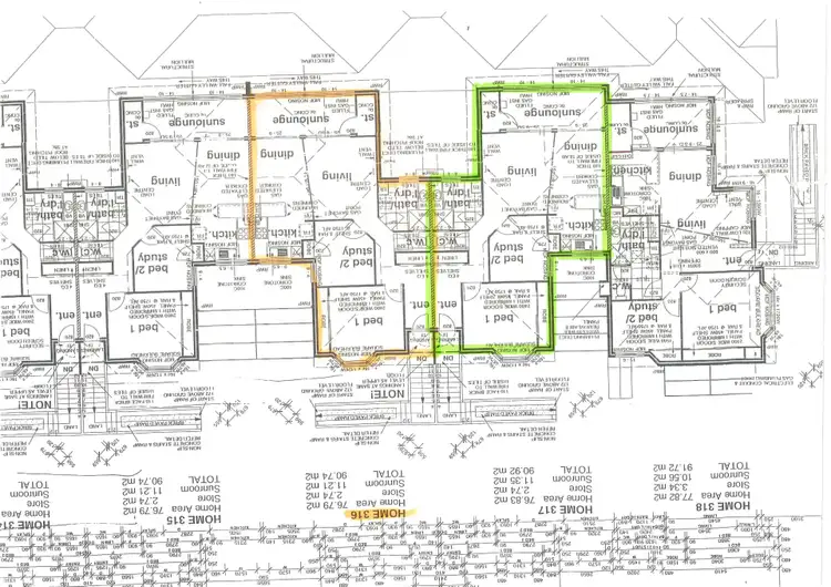 Floorplan of Homely unit listing, 317/17-21 Hefron Street, Rockingham WA 6168