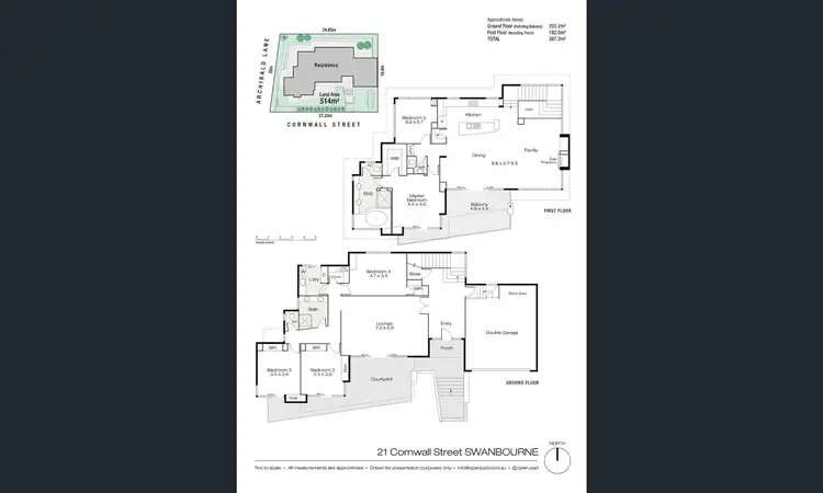 Floorplan of Homely house listing, 21 Cornwall Street, Swanbourne WA 6010