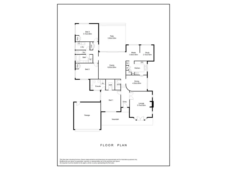 Floorplan of Homely house listing, 11 Swan Street, Mosman Park WA 6012