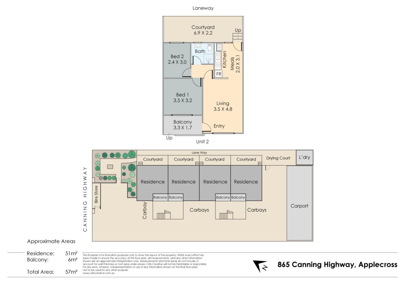Floorplan of Homely house listing, 865 Canning Highway, Applecross WA 6153