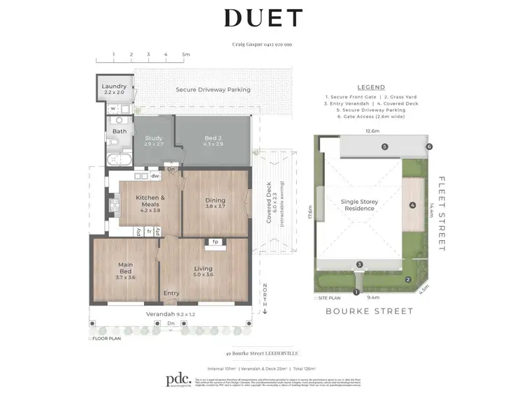 Floorplan of Homely house listing, 49 Bourke Street, Leederville WA 6007