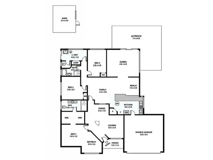 Floorplan of Homely house listing, 5A Boon Street, Willagee WA 6156