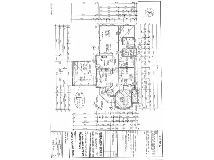 Floorplan of Homely house listing, 12 Carmela Corner, Wandina WA 6530