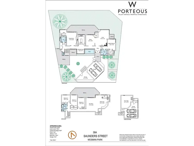 Floorplan of Homely house listing, 39A Saunders Street, Mosman Park WA 6012