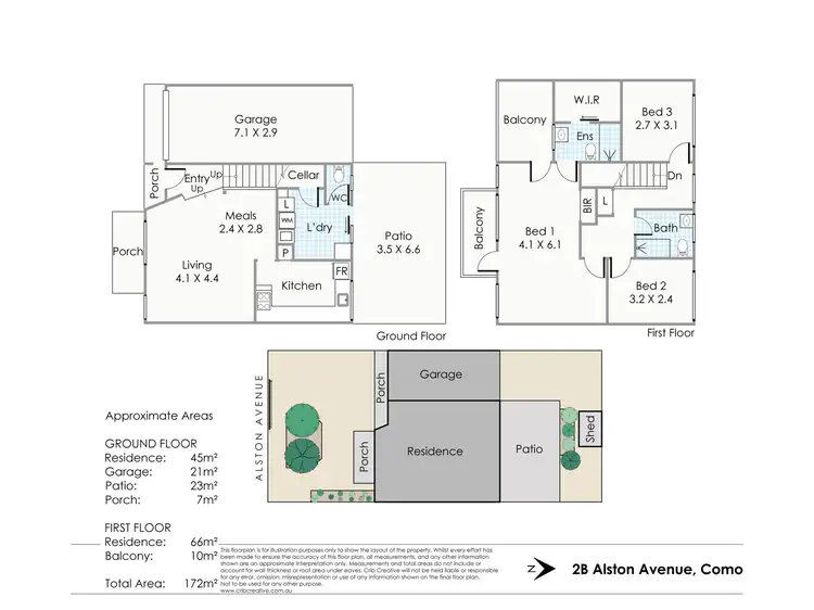Floorplan of Homely house listing, 2B Alston Avenue, Como WA 6152