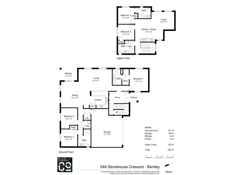 Floorplan of Homely house listing, 24A Stonehouse Crescent, Bentley WA 6102