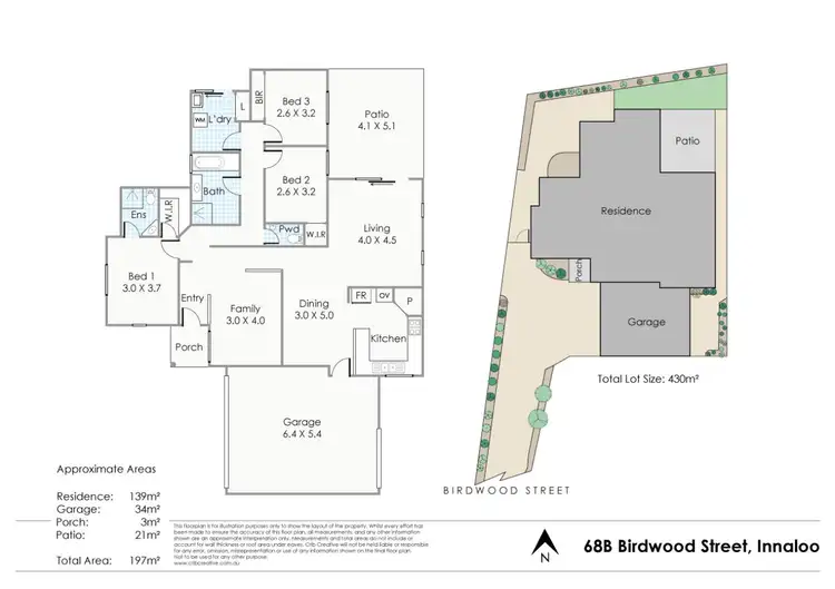 Floorplan of Homely house listing, 68B Birdwood Street, Innaloo WA 6018