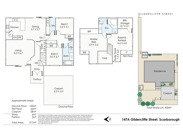 Floorplan of Homely house listing, 147A Gildercliffe Street, Scarborough WA 6019