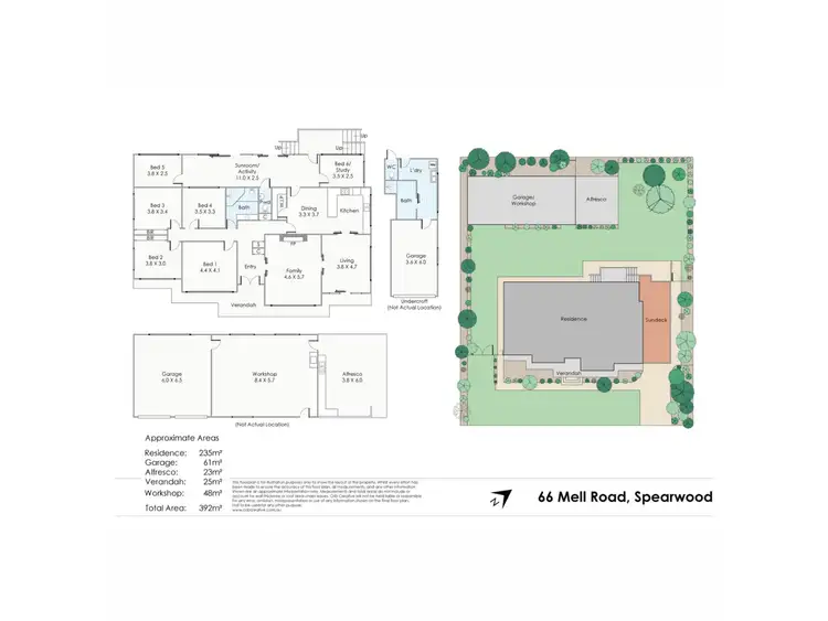 Floorplan of Homely house listing, 66 Mell Road, Spearwood WA 6163