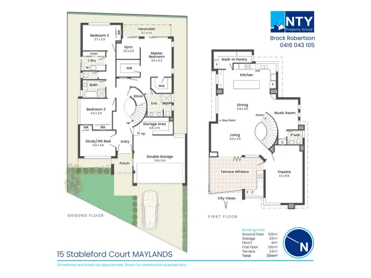 Floorplan of Homely house listing, 15 Stableford Court, Maylands WA 6051