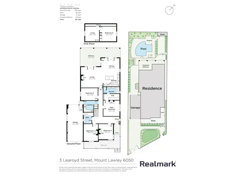 Floorplan of Homely house listing, 3 Learoyd Street, Mount Lawley WA 6050