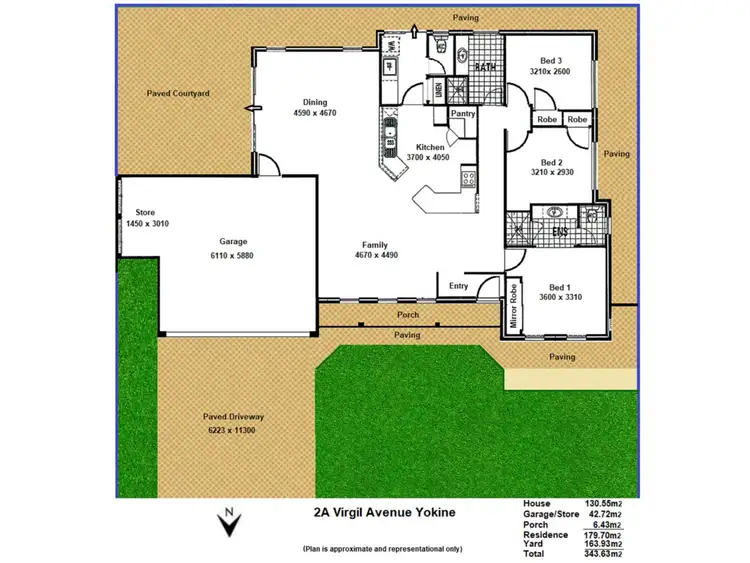 Floorplan of Homely house listing, 2a Virgil Avenue, Yokine WA 6060