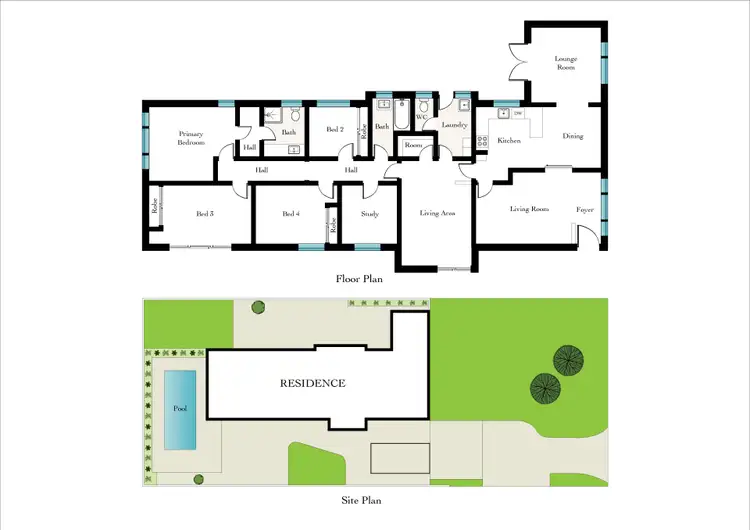 Floorplan of Homely house listing, 33 Riga Crescent, Willetton WA 6155