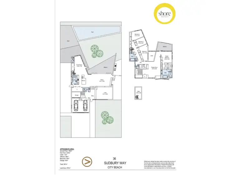 Floorplan of Homely house listing, 36 Sudbury Way, City Beach WA 6015