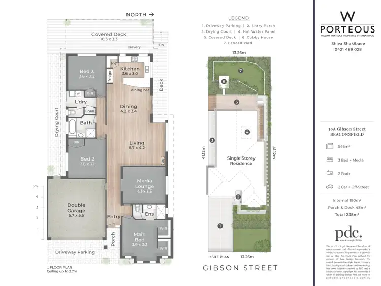 Floorplan of Homely house listing, 39A Gibson Street, Beaconsfield WA 6162
